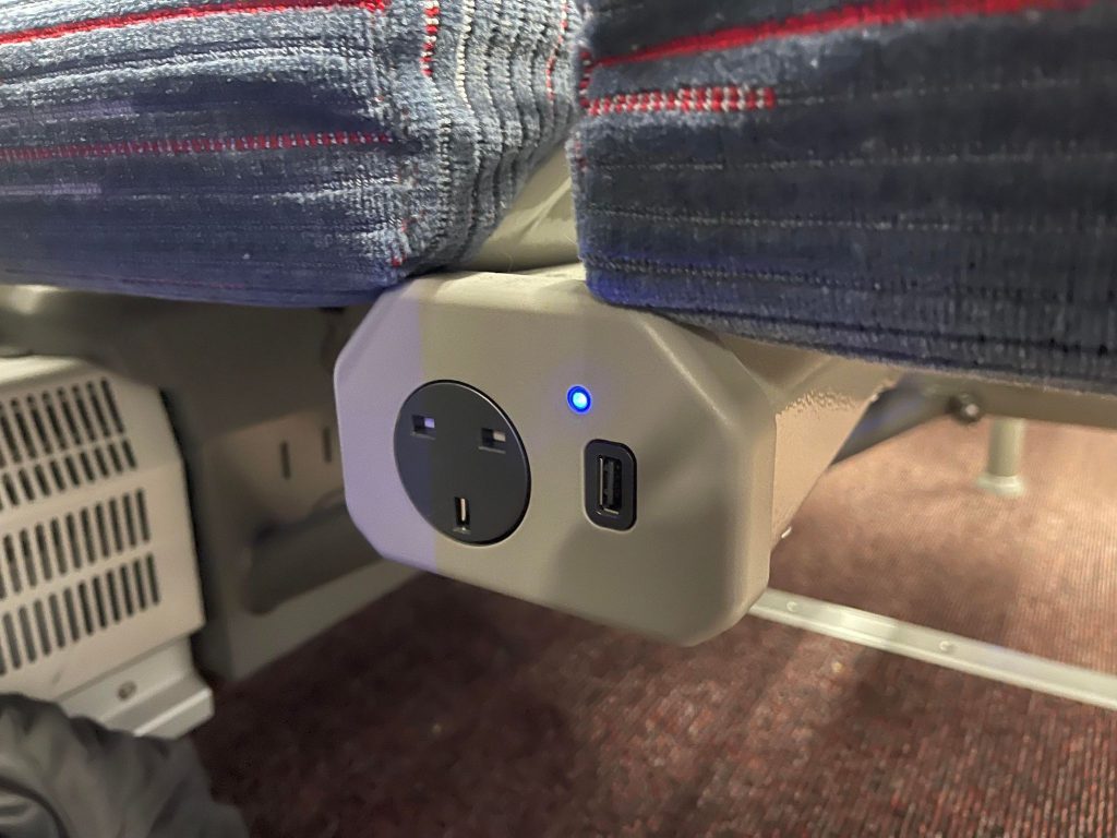 greater anglia trains plug sockets